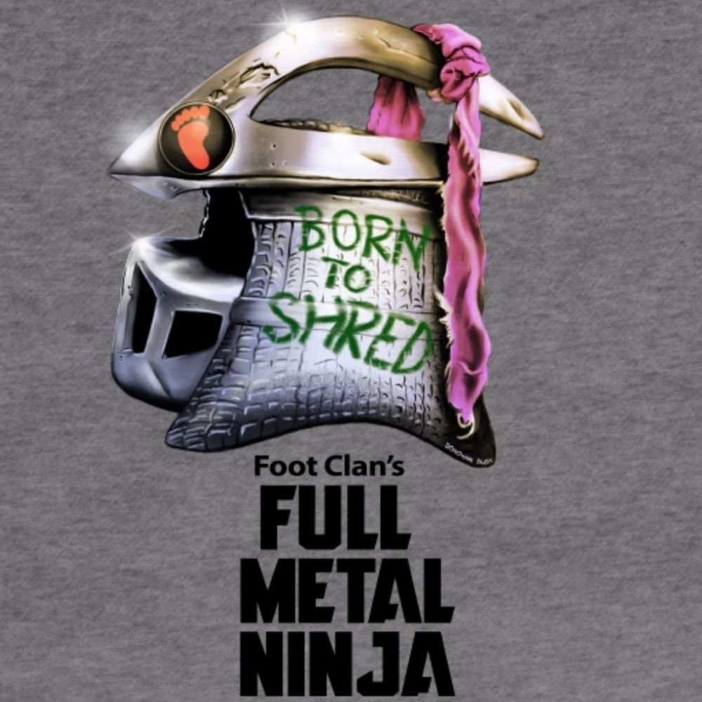 Zip‎ up hoodie full Metal ninja villain
